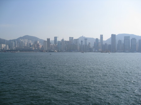 Hong Kong skyline from the