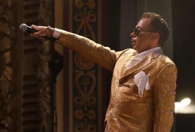 Morris Day at the State Theatre in 2007, when the original Time members reunited as the Original 7ven. / Star Tribune file