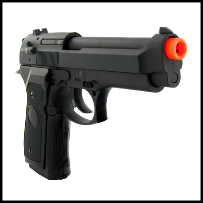 orange toy gun