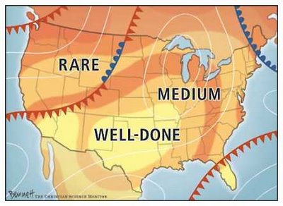 Severe Risk Later Today – Comfortable 7-Day While Much of USA Fries