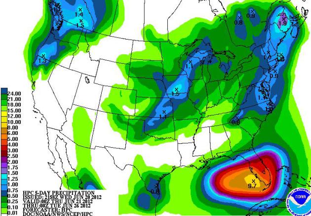  ... from Las Vegas to Salt Lake City, flooding rains for much of Florida
