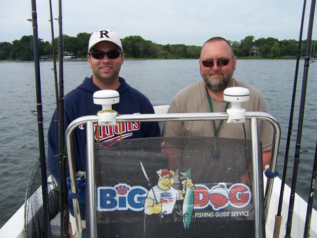 Ryan learned some tricks from well-known Twin Cities guide Gary Klinger, owner of Big Dog Guide Service, to help the cause in his quest for muskies.. 